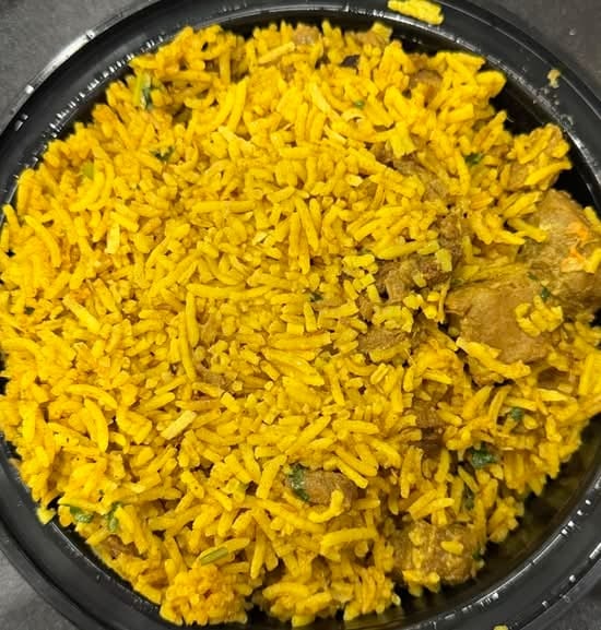 Lamb Biryani.