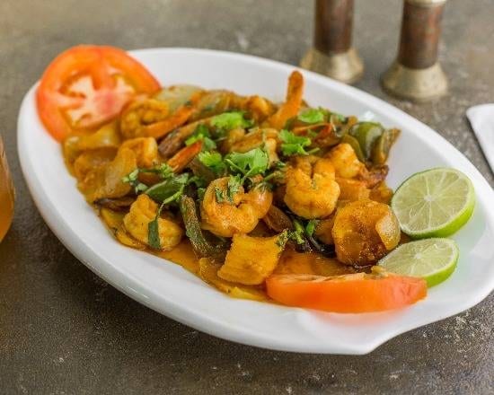 Lamb and Shrimp Curry.
